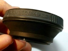 Vivitar 49mm screw in Rubber Lens Hood Shade for 50mm f1.9 f2 f1.7