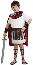 Gladiator Child Boys Costume Collar With Cape Fancy Dress Forum Novelties