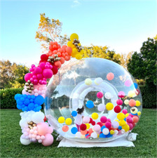 Ready to Ship 3m Inflatable Bubble House Outdoor Balloon Tent For Party Kids Fun
