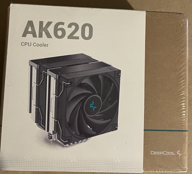 DeepCool AK620 ZERO DARK 120mm CPU Cooler (for Gamers) - Image 2 of 2