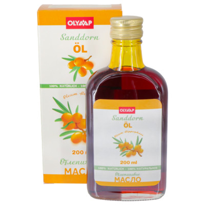 Sanddornöl Sanddorn Pflanzenöl Naturprodukt Облепиховое масло 100, 200 ml