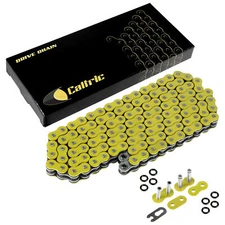 Yellow Drive Chain 520 X 120 Links ATV | Quad 520-Pitch 120-Links with O-Ring
