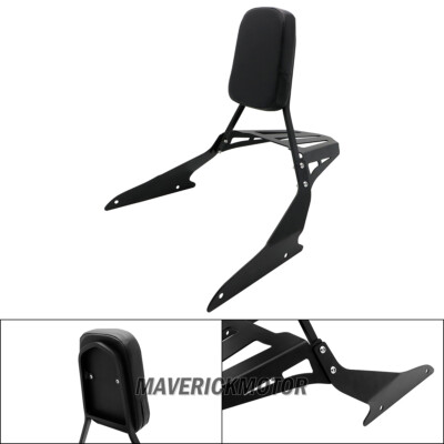 Rear Backrest Sissy Bar Luggage Rack Fit For Suzuki Boulevard M 109R 109R2 109RZ