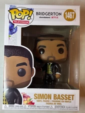 Funko POP TV Bridgerton Simon Basset 3.75" Vinyl Figure + Box Protector Case