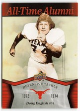 2011 Doug English Upper Deck University of Texas All-Time Alumni