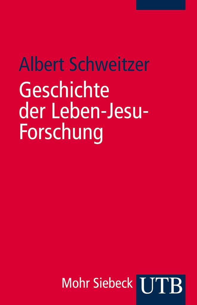 Thumbnail - Geschichte Der Leben-jesu-forschung | Albert Schweitzer | 2009 |