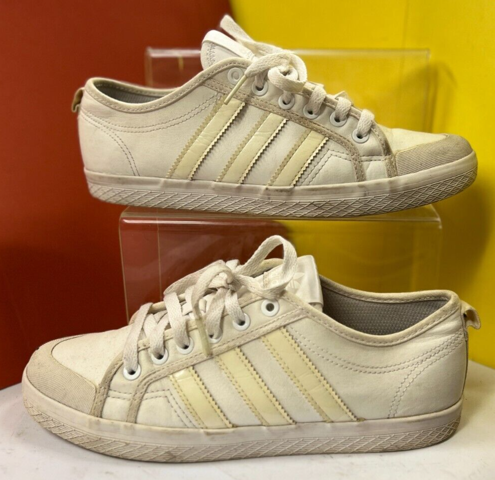 adidas Womens Honey Lowhite Trainers UK Size FREE POST