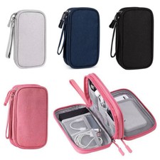 Travel Cable Bag Organizer Charger Storage Electronic USB Case Cord Accessories.