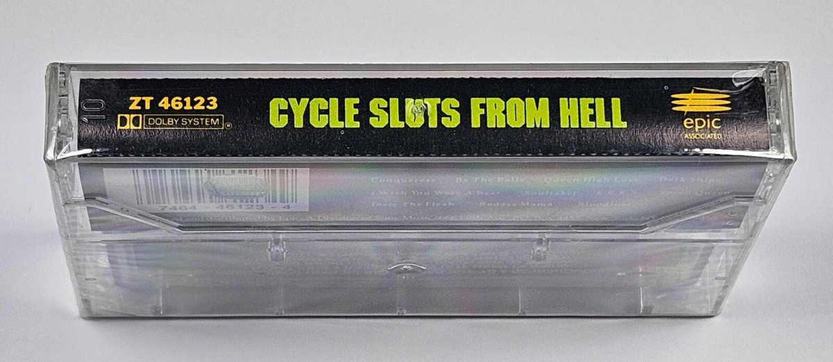 vintage 1989 SEALED cassette : CYCLE SLUTS FROM HELL : ZT 46123 | eBay