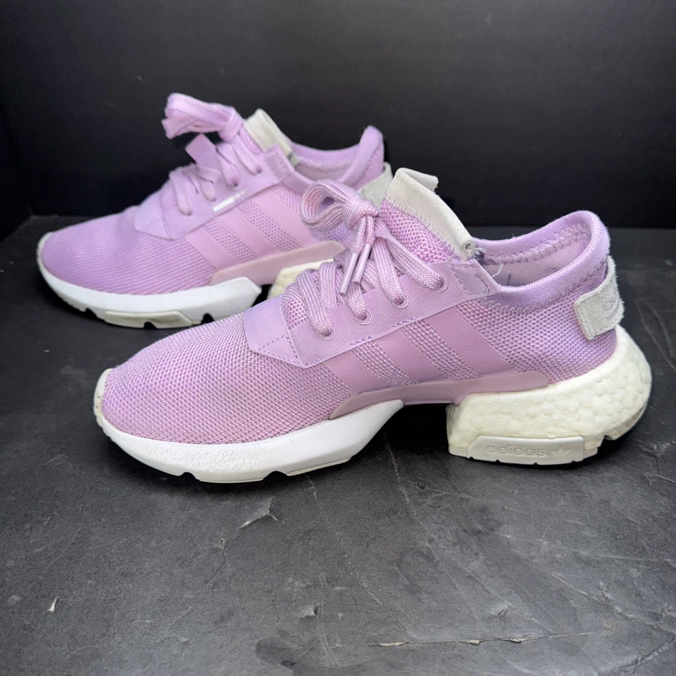 Adidas Original Mujer 6 Tenis POD-S3.1 Tejido Correr Púrpura Lila Zapato B37469 Foto 2 de 4