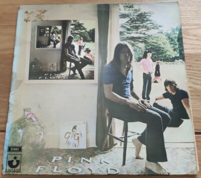 PINK FLOYD Double Vinyl LP UMMAGUMMA 1969 SHDW2 Harvest EMI Logo