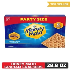 Honey Maid Graham Crackers, Party Size, 28.8 oz