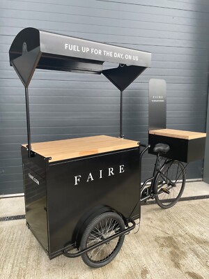 URBAN TRICYCLE, VENDING TRICYCLE, CARGO TRICYCLE, CARGO BIKE COFFEE BIKE  UK