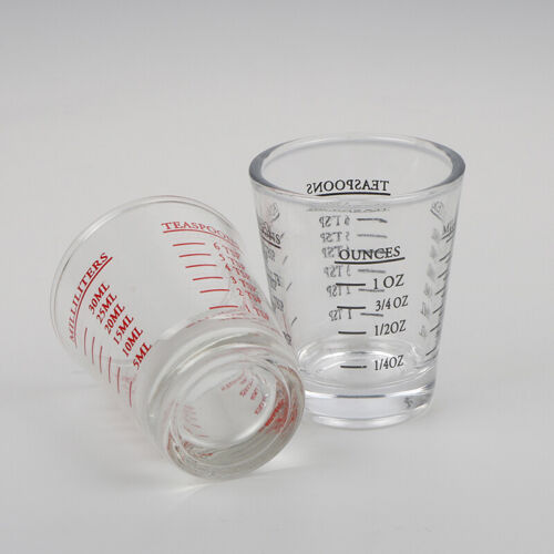 1Pc 30 ML Glass Measuring Cup With Scale Shot Glass Liquid Glass Ounce Cup; - Picture 6 of 12