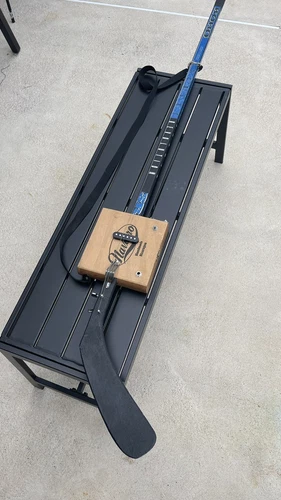Custom Electric Guitar - Ice Hockey Cigar Box Stick- Used
