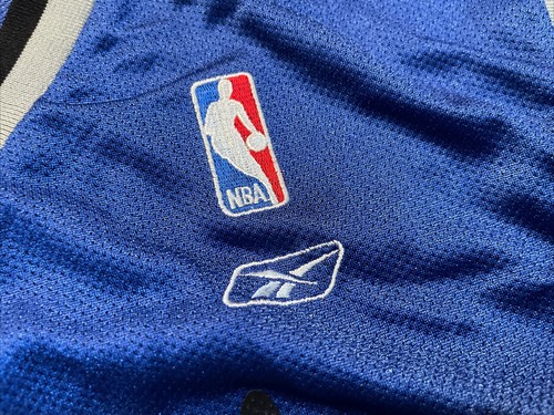 Vintage REEBOK Orlando Magic Grant Hill NBA Blue Jersey Men’s Large - Picture 7 of 13