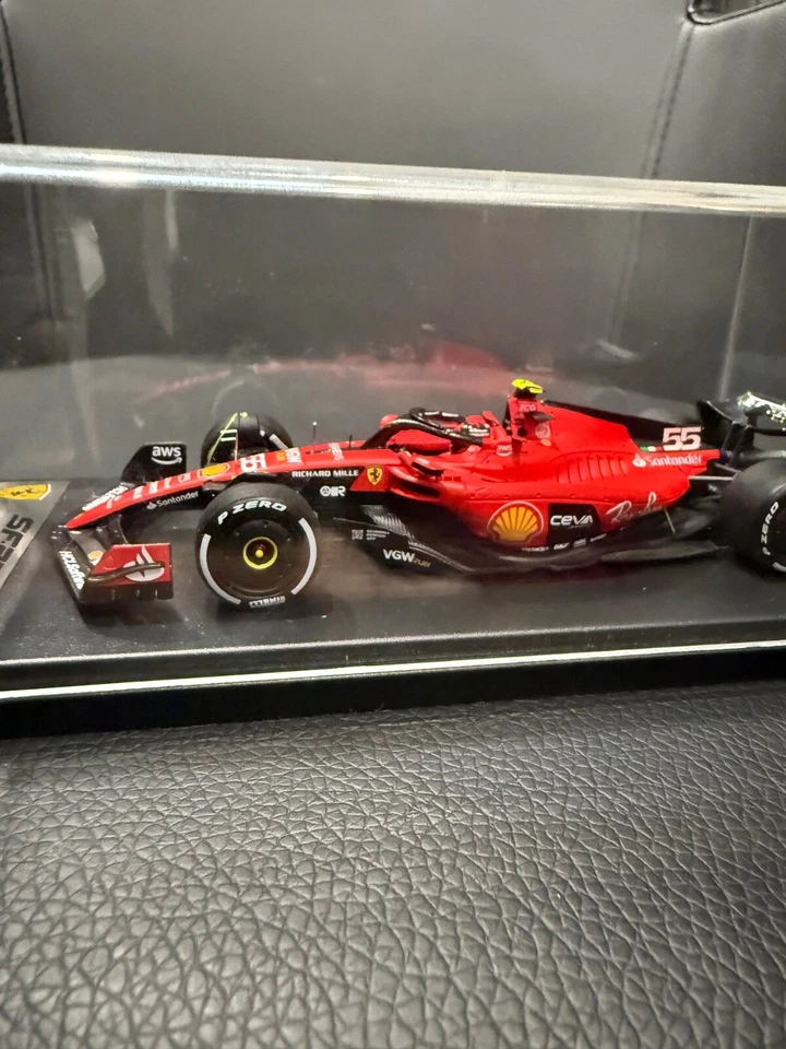 1:43 LOOKSMART Ferrari F1 Sf-23 #55 4th Bahrain Gp 2023 Carlos Sainz LSF1052 new - Image 2 of 4