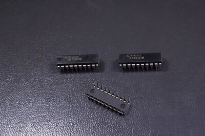 Lot of 3 SN75151N Texas Instruments Quad Differential Line Driver 20-PDIP