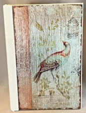 Faux Book/Storage Thick & Well Made With Artwork Under Plexiglass?