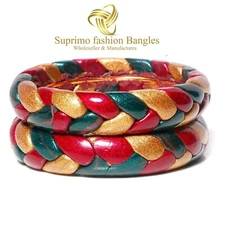 Suprimo Fashion  Indian Traditional Handemade Lac Bangles Kada  Women's Jewelry