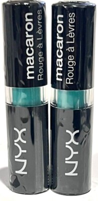 NYX MACARON LIPPIE Lipstick MALS06 PISTACHIO  BUNDLE OF 2