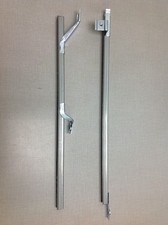 1966-1977 Early Ford Bronco New Door Window Felt Innner Track Set Driver Side