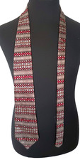 Hill & Archer Men's Necktie 100% Silk Maroon Black Taupe Silver Made in the USA