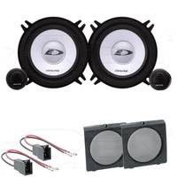 Alpine Lautsprecher FüR Vw Jetta Ii / 2 1984-1992 Front Vorn 2-Wege 250W #ABE5