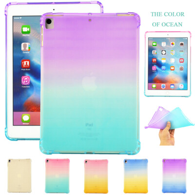 For iPad 2/ 3rd 4th 5th 6th Gen 9.7'' Mini A17 Pro Clear TPU Shockroof Case Cover