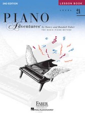 Level 2A - Lesson Book: Piano Adventures - Paperback By Faber, Nancy - VERY GOOD