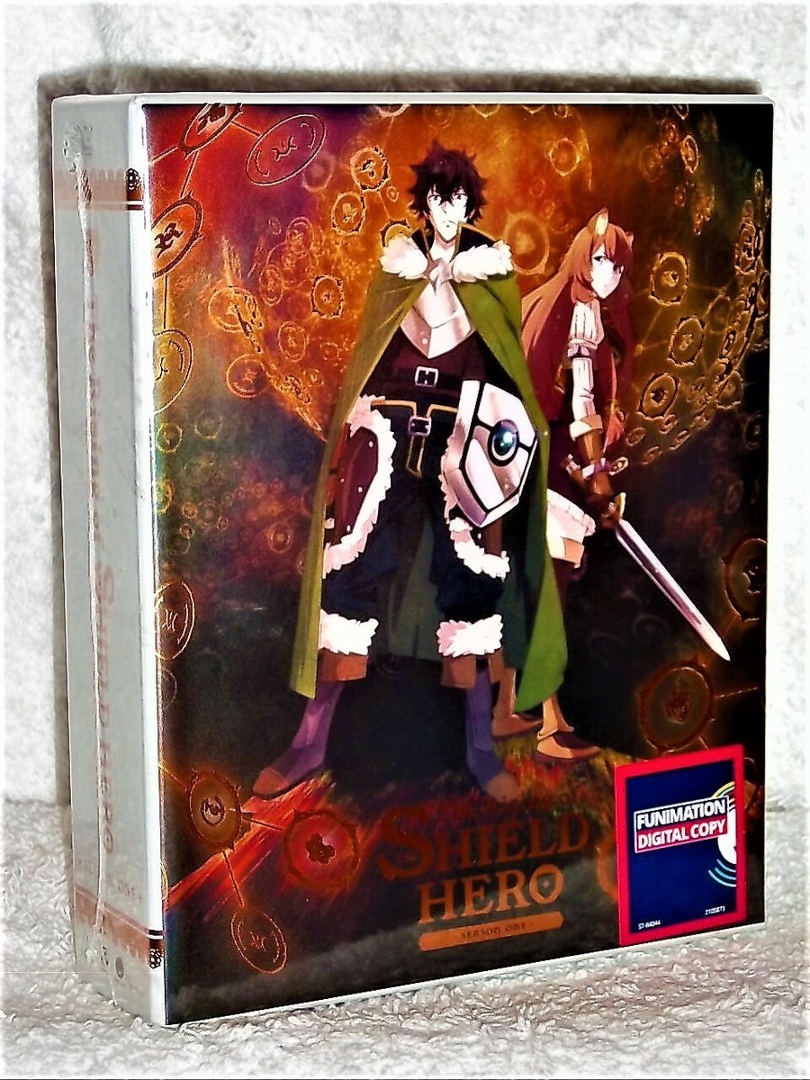 The Rising Of The Shield Hero (Blu-ray/DVD, 2020, 4-Disc LIMITED