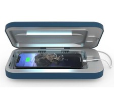 PhoneSoap Go Battery Powered Smartphone UV Sanitizer/Charger Indigo