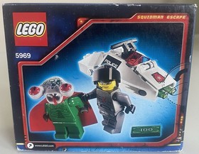 Lego Space Police 5969 Squidman Escape Brand New Sealed Alien Set 2009 Rare