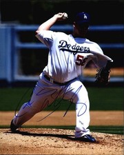 Chad Billingsley authentic signed baseball 8x10 photo W/Cert Autographed (A0001)