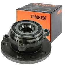 TIMKEN Front Wheel Bearing Hub for Audi Volkswagen Golf Jetta Passat 06-10 5Lugs