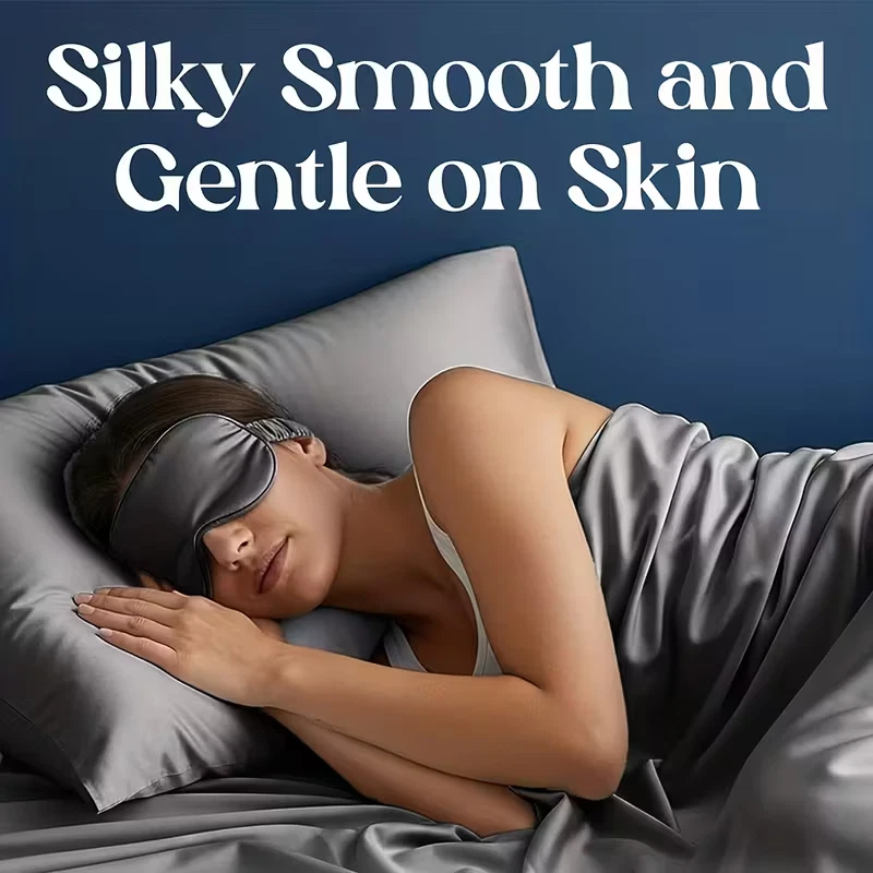 Juego de sábanas King de bolsillo extra profundo - Ropa de cama de 4 piezas de enfriamiento, suave y sin arrugas Foto 3 de 4