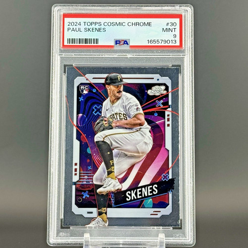 2024 Topps Cosmic Chrome Paul Skenes RC #30 Rookie Pirates PSA 9