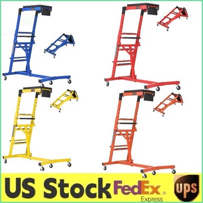 49''-76'' Adjustable Over Engine Creeper,400Lb Automotive Top Side Creeper for Car