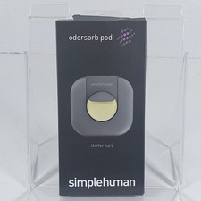 Simplehuman Odorsorb Pod Starter Pack 1 Holder 2 Pods Odor Neutralizer