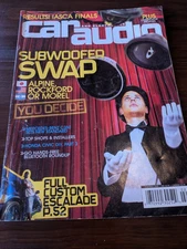 VTG Car Audio And Electronics February 2008 Stereo Magazine W/ Enclosure Design 