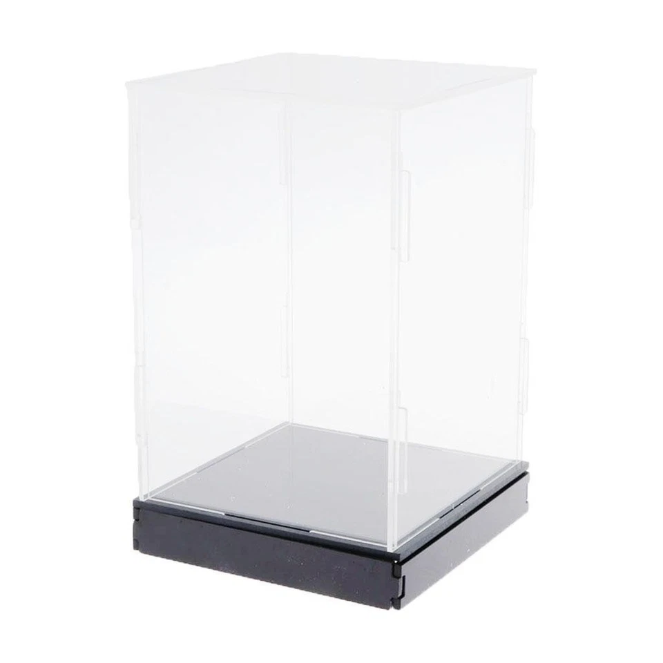 Vitrine transparente en acrylique, protection anti-poussière pour figurines et - Photo 1/1