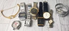 Vintage Watch lot Citizen Pulsar Casio Timex Mens Womens Gold Silver Tone - 9