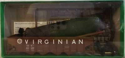 NEW Bowser HO Scale Virginian H-21a 4 Bay Hopper Kit 54068 VGN 216650 w/ Load