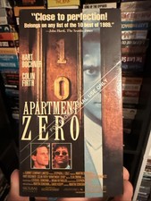 Apartment Zero 1989 VHS Rare Promotional Screener