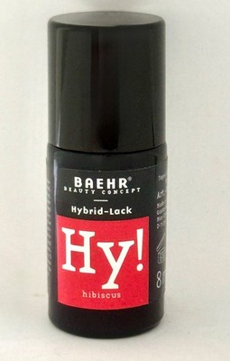Baehr Beauty Concept Hybrid-Lack, Nagellack, 8ml - Hibiscus