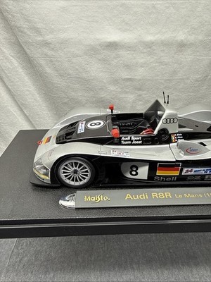 Maisto 1:18 - Audi R8R N°8 Team Joest Le Mans 1999, Modèle GT Racing Occasion
