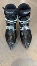 Roces Roadskate Inline Skates UK 10–11 Made in Italy Retro 90s Black