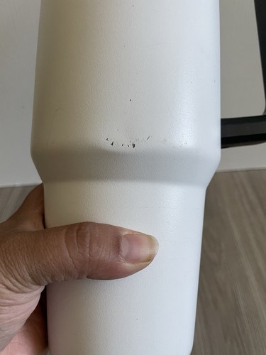 RARE HTF Vintage Stanley Adventure Quencher 40 Oz Polar White Black 20-01585 - Picture 2 of 7