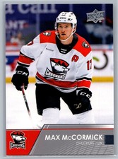 #72 Max McCormick 2021-22 Upper Deck AHL Charlotte Checkers