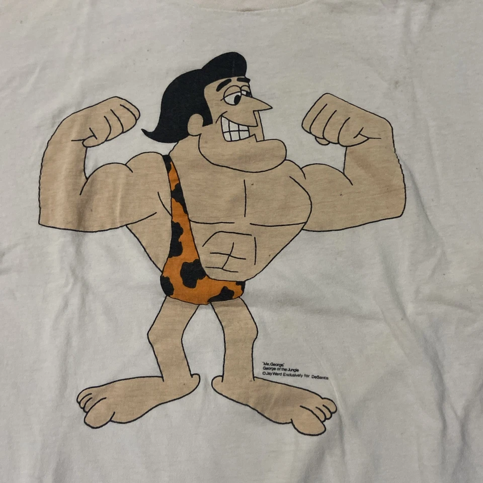 Винтажная рубашка 80-х Stanley Desantis George Of The Jungle размер XL - Изображение 2 из 4